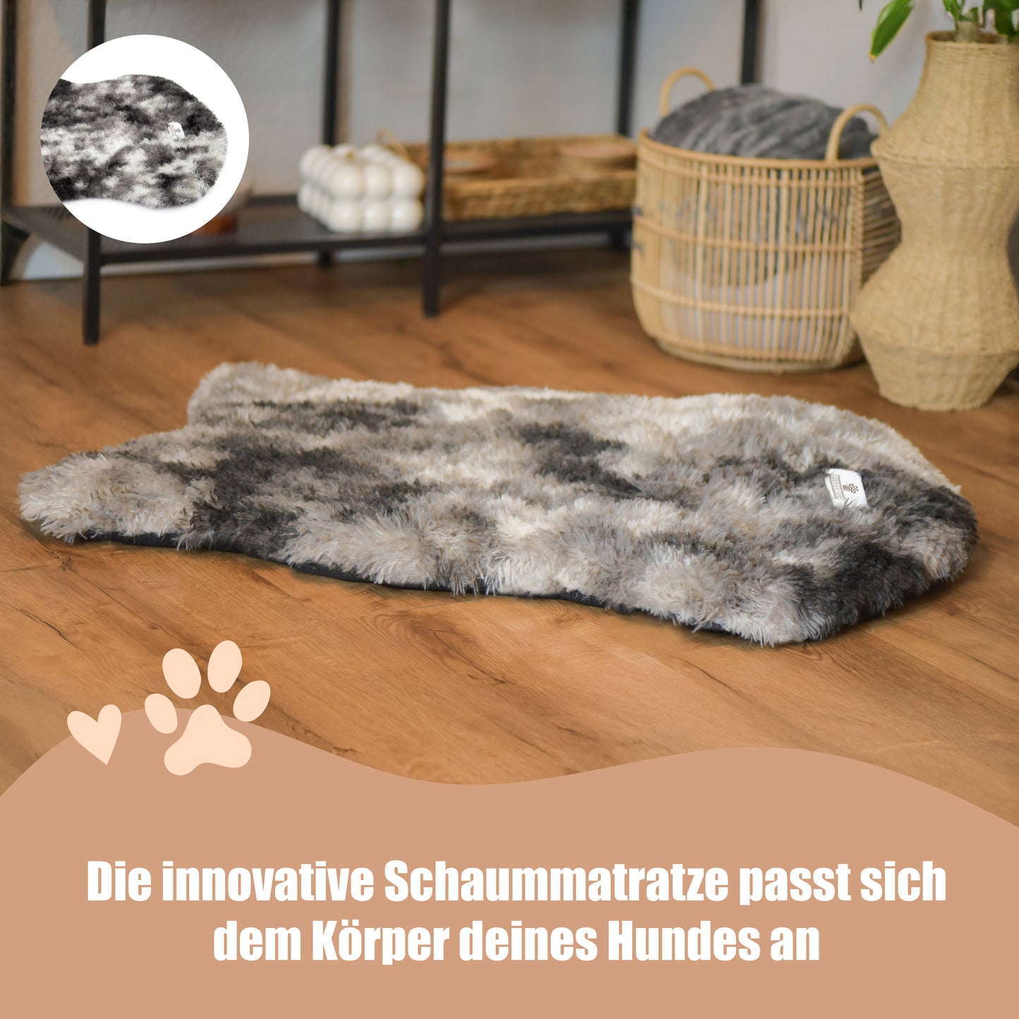 Orthopädisches Hundebett - Memory-Schaum