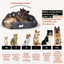 Pfoten&Nasen™Exklusives Hundebett Bärenpfote