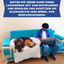 Pfoten&Nasen™Intelligente Hundebett Sofaschutz