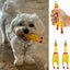 Schreiendes Gummihuhn Hundespielzeug